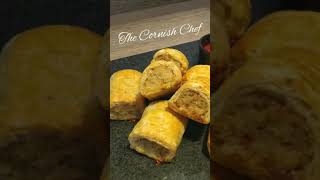 Suet pastry sausage rolls [upl. by Lleinnad637]