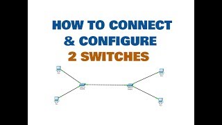 Connect 2 Switches in Cisco Packet Tracer  Explained [upl. by Crelin]