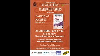 Il Procuratore militare Marco De Paolis presenta il suo libro quotCaccia ai nazistiquot Carpi 28102023 [upl. by Mount]