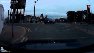 Van driver brakes all the rules in Newbridge cokildare IRELAND [upl. by Yremogtnom]