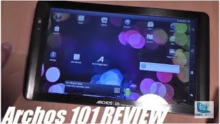 Archos 101 Android Tablet Review iPad Alternative [upl. by Ayahs]