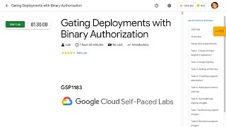 Gating Deployments with Binary Authorization GSP1183 [upl. by Sontag960]