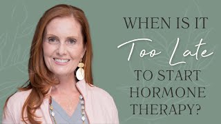 Is It Ever Too Late for Hormone Replacement  Menopause Insights with Dr Susan [upl. by Drislane]