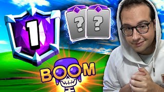 Gioco il Mazzo di una Leggenda di Clash Royale con 2 EVOLUZIONI [upl. by Yecam632]