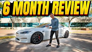 Tesla Model S Plaid My HONEST 6 Month Review [upl. by Gen]