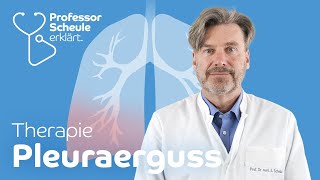 Behandlungsmöglichkeiten  Therapie von Pleuraerguss  Professor Scheule erklärt einfach [upl. by Katy]