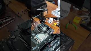 Noctua nhd15 chromaxblack Installation [upl. by Nnyrb]