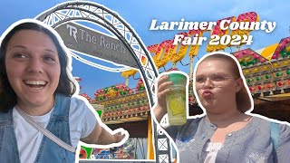 Canning Animals Rides and more  Larimer County Fair 2024 🎡 [upl. by Hein377]