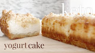 Keto Yogurt Cake [upl. by Yaner142]