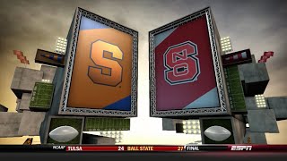 NCAAF 14 Xbox 360 Week 14Syracuse 47 Vs NC State 110 [upl. by Gnil]