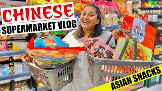 Asian Grocery Shopping  Chinese Snacks Supermarket Vlog  Binario 12 [upl. by Aduhey]