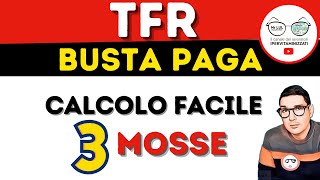 TFR CALCOLO E CONTROLLO IN BUSTA PAGA 2021 [upl. by Livvie]