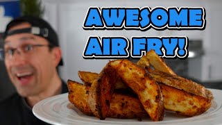 How to Make Perfect Air Fried Potato Wedges with a Ninja Foodi Pressure Cooker [upl. by Marelda]