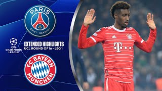 PSG vs Bayern Extended Highlights  UCL Round of 16  Leg 1  CBS Sports Golazo [upl. by Bergman]