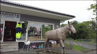 Walking around Svenljunga a small town in Sweden [upl. by Cristobal753]