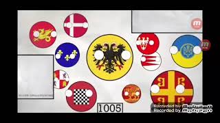 Polandball 19 History of Europe 1000AD2020 but its quot4X TIMES FASTERquot [upl. by Airitac333]