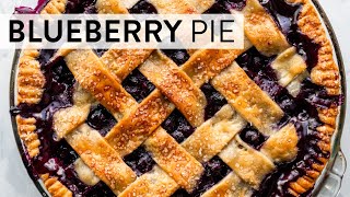 Blueberry Pie  Sallys Baking Recipes [upl. by Damahom]