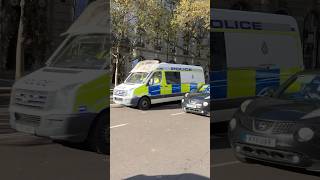 Northamptonshire Leicestershire and Lincolnshire police mutual aid london emergencyresponse [upl. by Eelibuj]