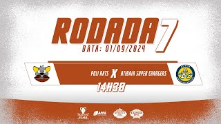 Poli Rats vs Atibaia Super Chargers Flag Football 5x5 Masculino [upl. by Odnolor]