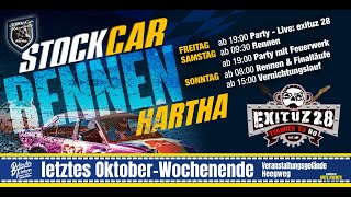 Stockcar Rennen Hartha 2023 [upl. by Acirne882]