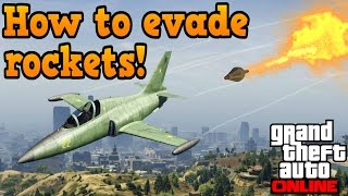 GTA online guides  How to avoid homing missiles [upl. by Sessylu713]