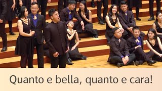 Quanto e bella quanto e cara〈如此可愛甜美〉（選自《愛情靈藥》／Gaetano Donizetti）National Taiwan University Chorus [upl. by Lemaceon518]