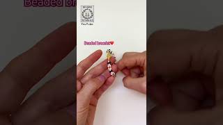 jewelry making tutorials with beads beadedjewelrymaking beadedjewelery shorts [upl. by Ardath184]