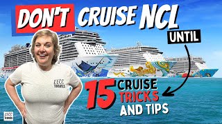 15 MUST KNOW TIPS for Norwegian Cruise Line [upl. by Licht421]