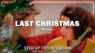 Wham  Last Christmas Sped Up To Perfection Lyrics [upl. by Eula]