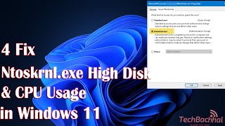 4 Fix Ntoskrnlexe High Disk amp CPU Usage Windows 11 amp 10 [upl. by Suivart460]