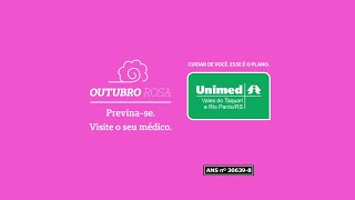 Unimed VTRP  Outubro Rosa [upl. by Adlemi965]