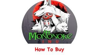 How To Buy MONONOKE Inu On Coinbase Wallet [upl. by Suivatna329]