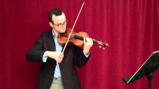 Violin Orchestral Excerpts  Shostakovich Symphony 5 Concertmaster solo [upl. by Wendi345]