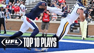 UFL Top 10 plays from week 1  UFL Highlights [upl. by Solberg]