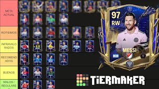 TIER LIST DEL EVENTO TOTY EN FC MOBILE [upl. by Annola132]