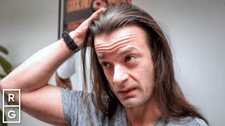 Huge Haircut Transformation with a RECEDING Hairline amp Thinning Crown  Talking Hair Loss EP 6 [upl. by Phina]