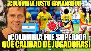 ARGENTINOS ENCANTADOS CON COLOMBIA FEMENIL ¡SENSACIONAL LO QUE HACE COLOMBIA SUPERIORES [upl. by Akinar841]