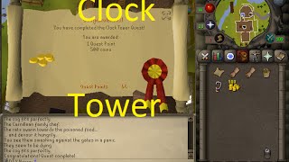 OSRS Quests  Clock tower [upl. by Ashla276]