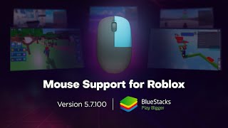 Native Mouse Support for Roblox Games on BlueStacks 5 [upl. by Anai765]