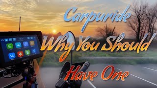 Carpuride W502 Motorcycle GPS Navigation Honest Review [upl. by Isdnil857]