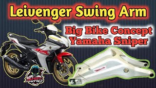 Yamaha Sniper Swing Arm Leivenger  Leivenger Swing Arm  Sharky Moto [upl. by Frech]