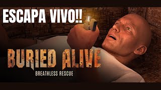 ENTERRADO VIVO BURIED ALIVE BREATHLESS RESCUE ⭐️JUEGO COMPLETO⭐️ [upl. by Suoivatram]