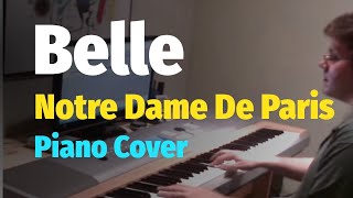 Belle  Notre Dame De Paris Riccardo Cocciante  Piano Cover [upl. by Macegan]