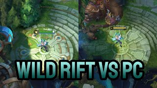 Redeemed Star Guardian Rakan  Wild Rift VS PC Comparison [upl. by Anavlys]