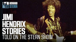 Jimi Hendrix Stories Told on the Stern Show [upl. by Yecram]