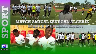 🔴DIRECT  Sénégal vs Algérie  Aliou Cissé et ses Lions affûtent leurs armes à Diamniadio [upl. by Stockton255]