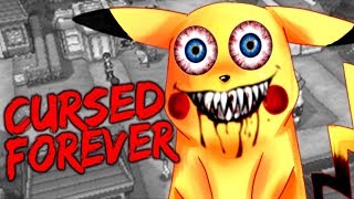 PIKACHU HORROR GAME WILL HAUNT YOUR DREAMS  CURSED FOREVEREXE Pokemon Horror Game [upl. by Ettenirt625]