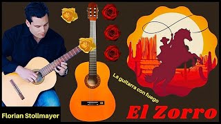 El Zorro La guitarra con fuego Hot Fiery Spanish Guitar Guitarra Flamenca y Mexicana en 2024  1 [upl. by Emera969]