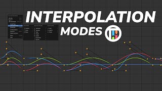 All About Interpolation Modes in Blender 30  Tutorial [upl. by Jueta]