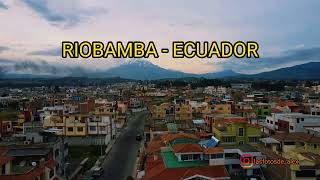 DRON DJI MINI SE  CIUDAD DE RIOBAMBA ECUADOR [upl. by Akirehs705]